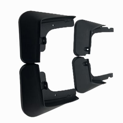 4 stuks EX6 Weltmeister modderflappen Mat zwart voorste achterste modderbescherming voor volledige bescherming