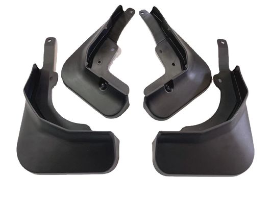 4 stuks EX6 Weltmeister modderflappen Mat zwart voorste achterste modderbescherming voor volledige bescherming