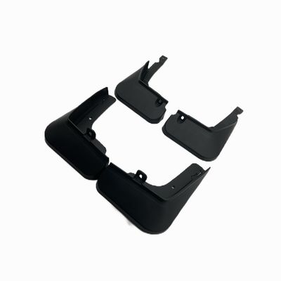 4 stuks EX6 Weltmeister modderflappen Mat zwart voorste achterste modderbescherming voor volledige bescherming